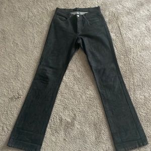 Theory black boot cut jeans